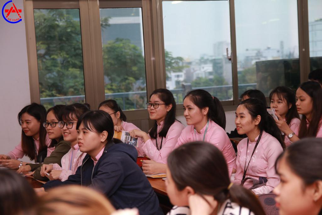 Senior students attending the meeting